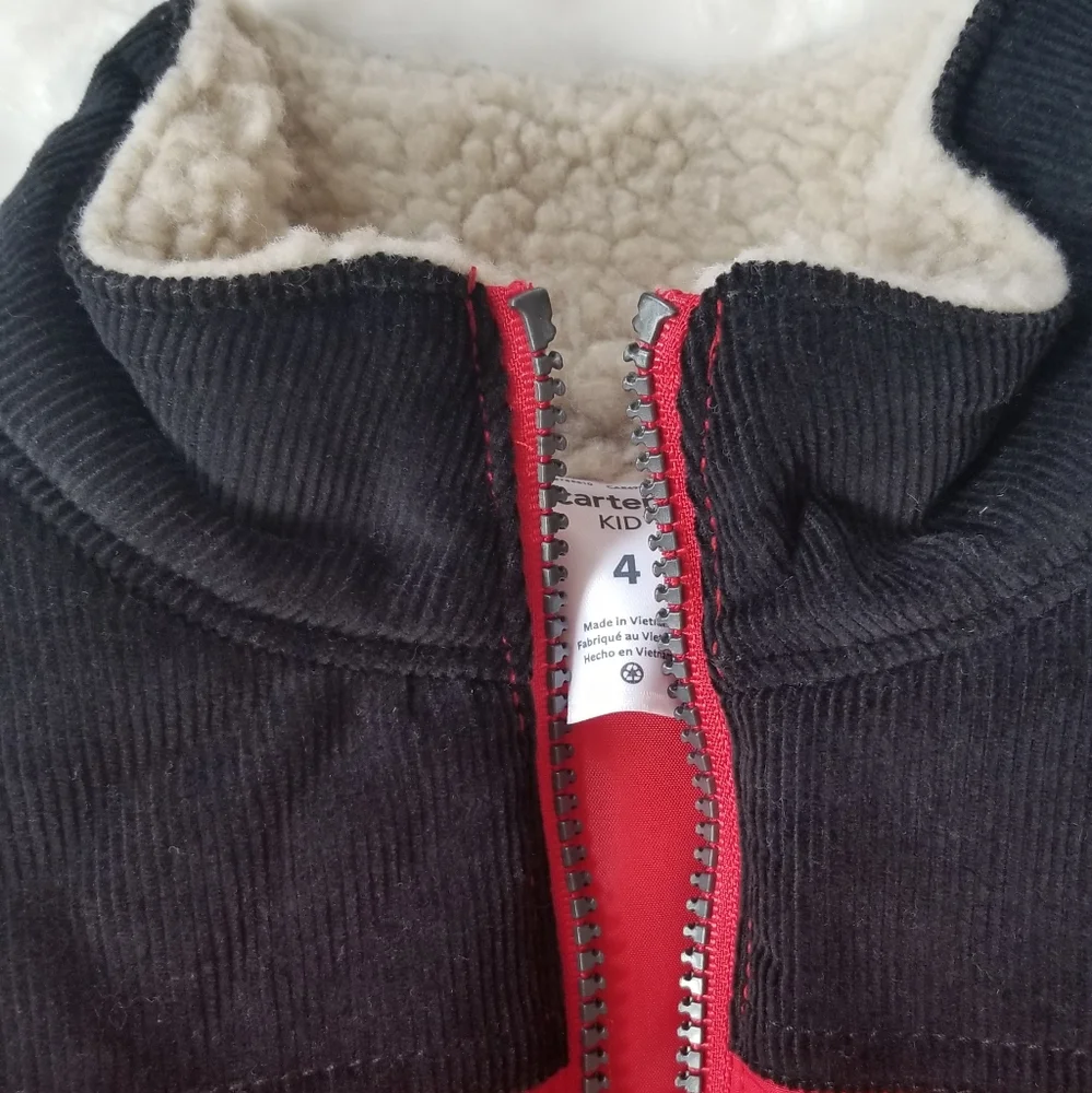 Carters red vest